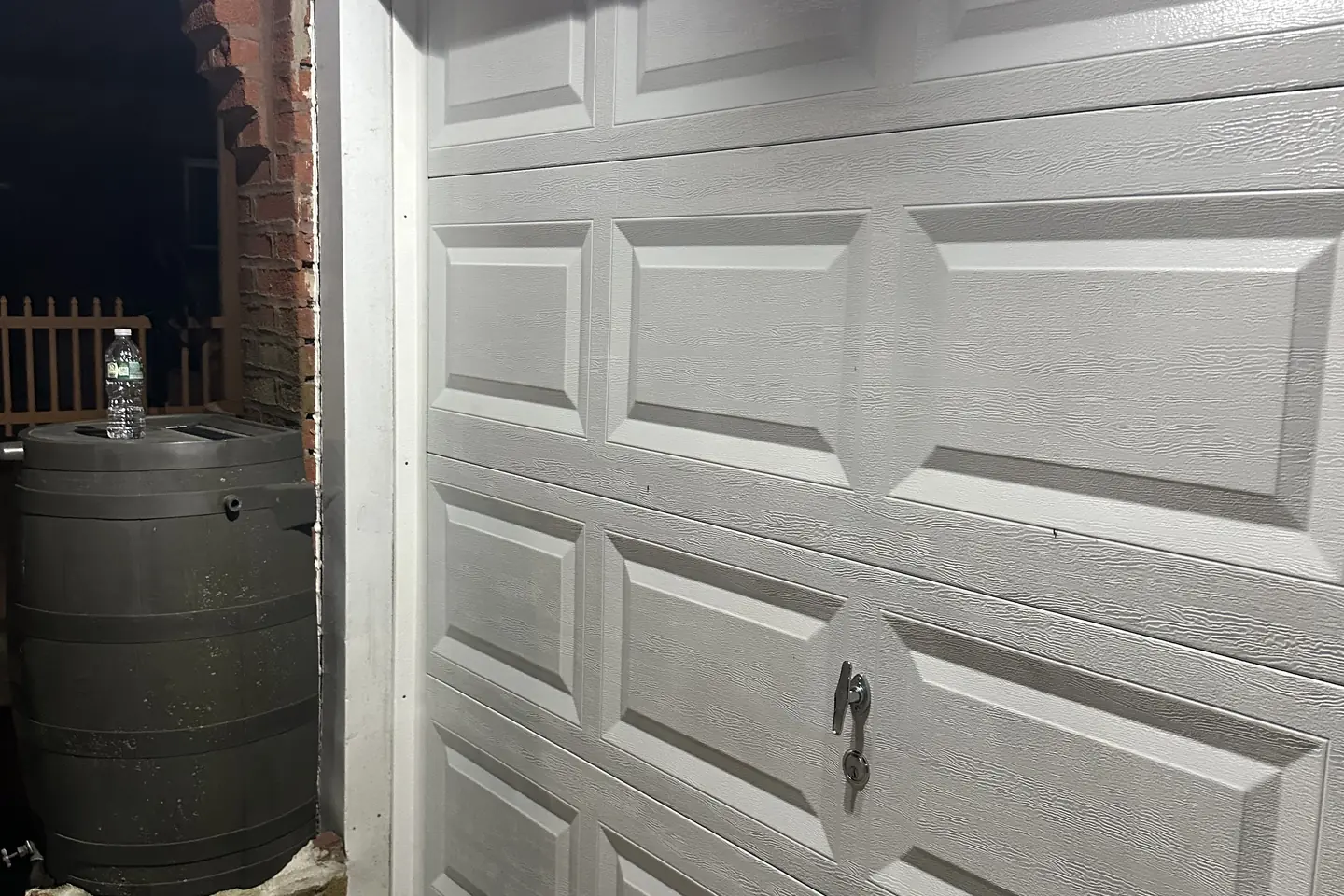 Professional garage door panel replacement work